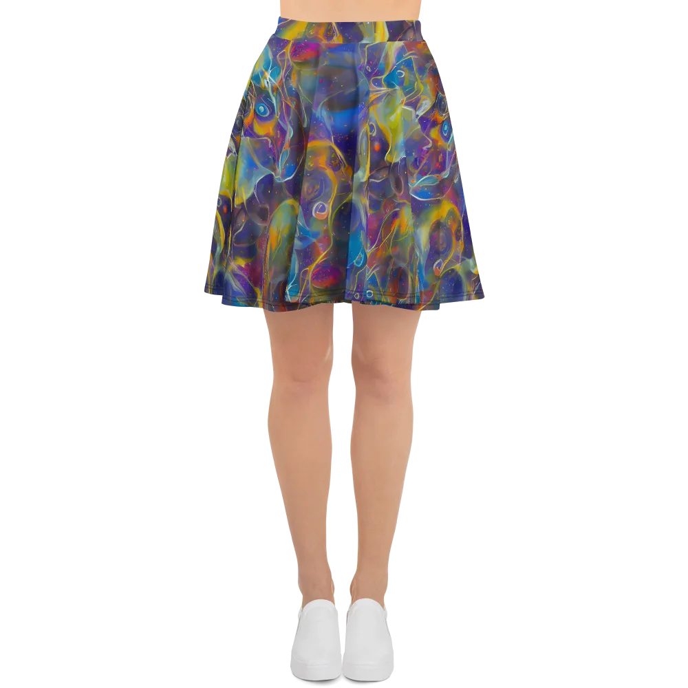 Brown's Chaos on Skater Skirt — Front