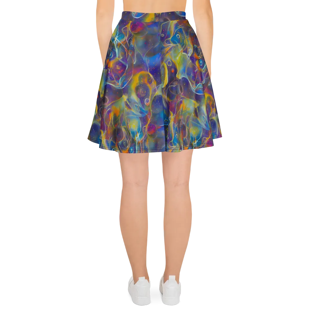 Brown's Chaos on Skater Skirt — Back