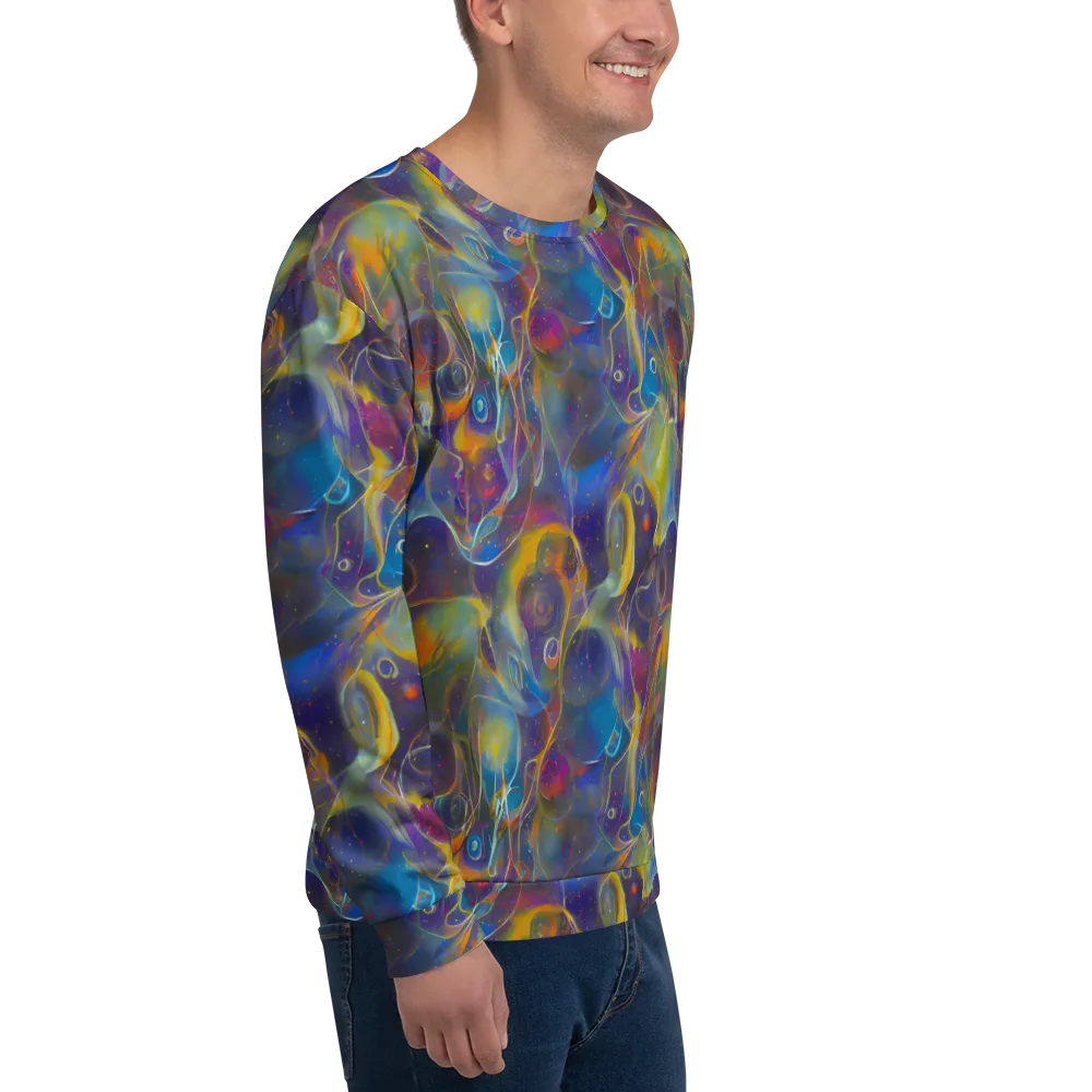Brown's Chaos on Sweatshirt — Right Front