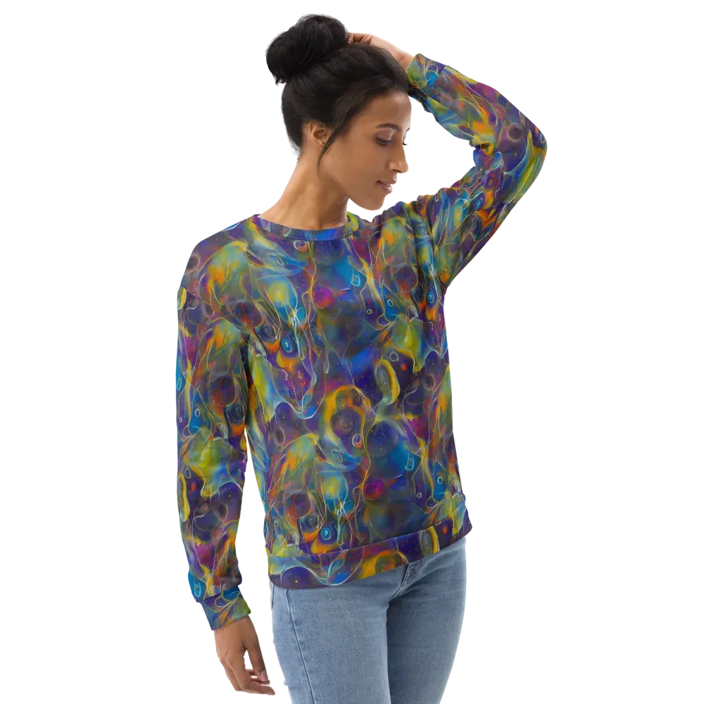 Brown's Chaos on Sweatshirt — Right Front