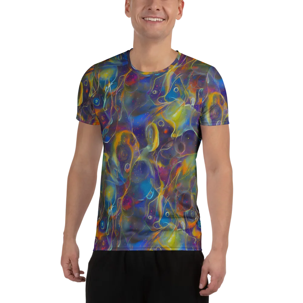 Brown's Chaos on Men's Athletic T-Shirt — Front