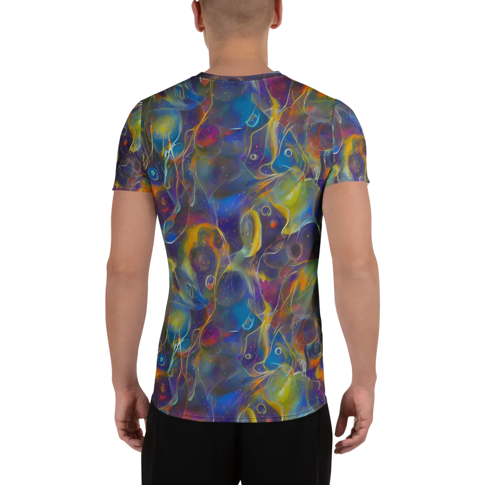Brown's Chaos on Men's Athletic T-Shirt — Back