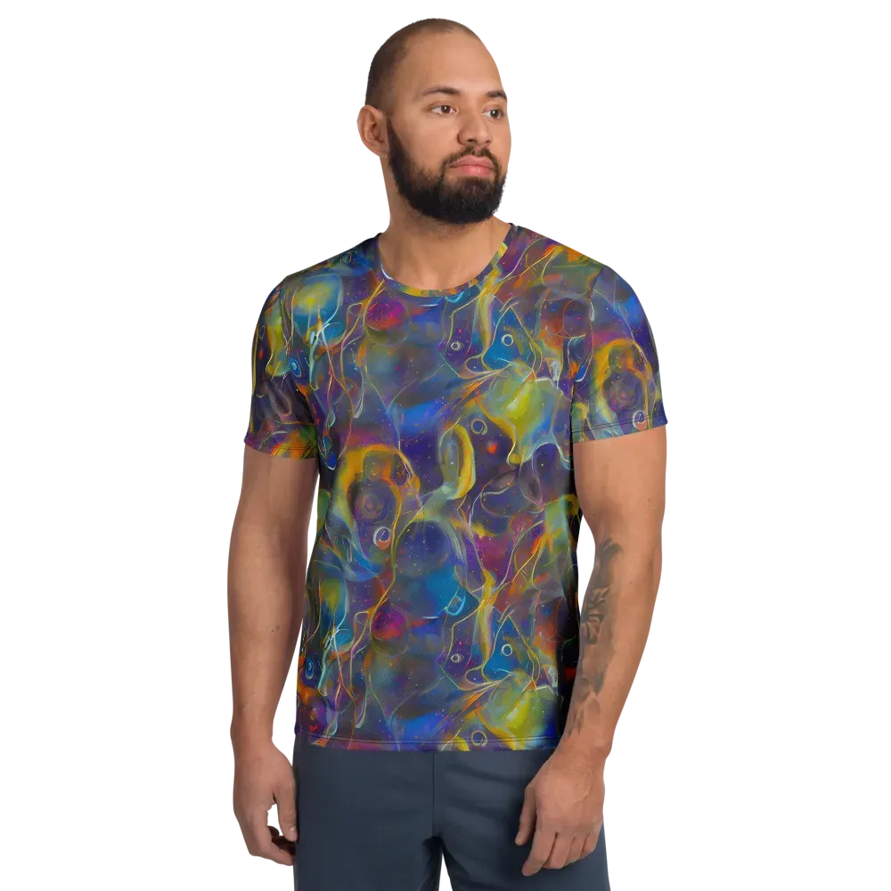 Brown's Chaos on Men's Athletic T-Shirt — Front