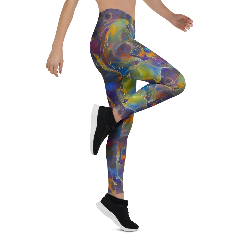 Brown's Chaos on Leggings — Right