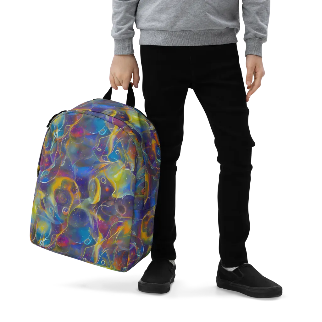 Brown's Chaos on Minimalist Backpack — Zoomed-in