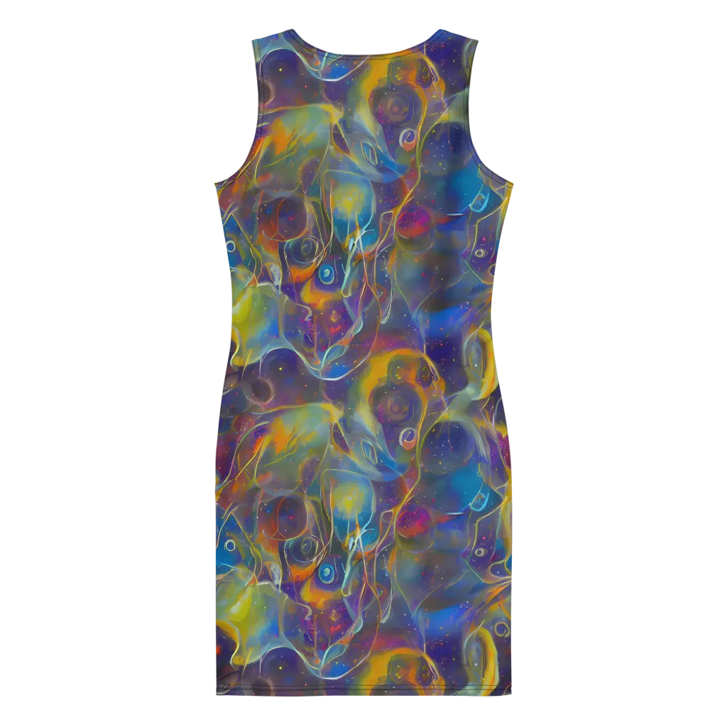 Brown's Chaos on Bodycon Dress — Back