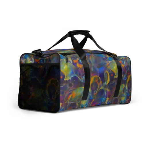 Brown's Chaos on a Duffle Bag