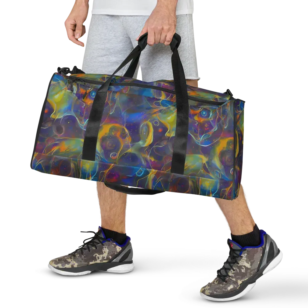 Brown's Chaos on Duffle Bag — Front