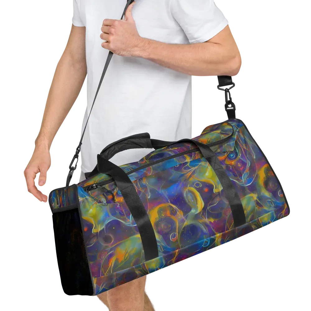 Brown's Chaos on Duffle Bag — Right Front