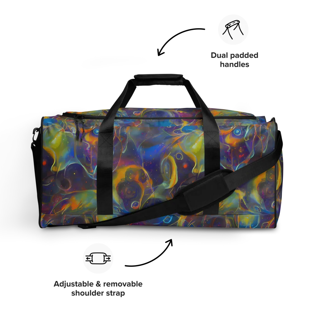 Brown's Chaos on Duffle Bag — Front