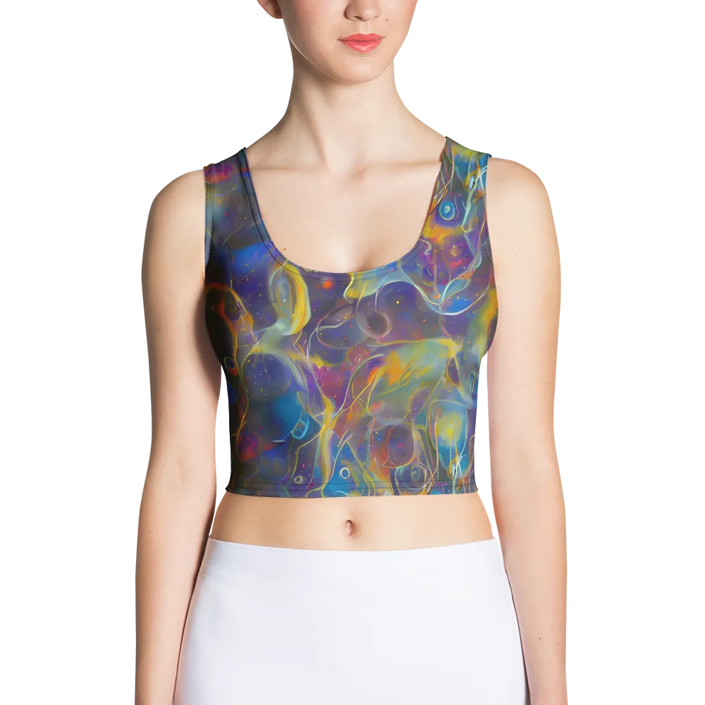 Brown's Chaos on Crop Top — Front