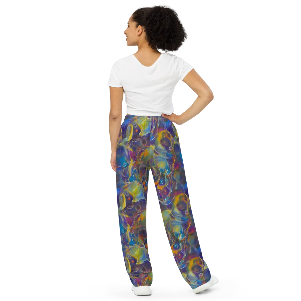 Brown's Chaos on Wide-Leg Pants — Back