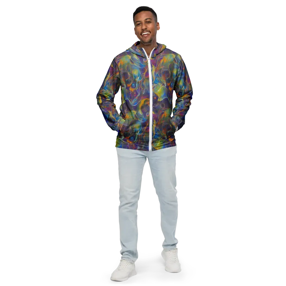 Brown's Chaos on Men's Windbreaker — Front