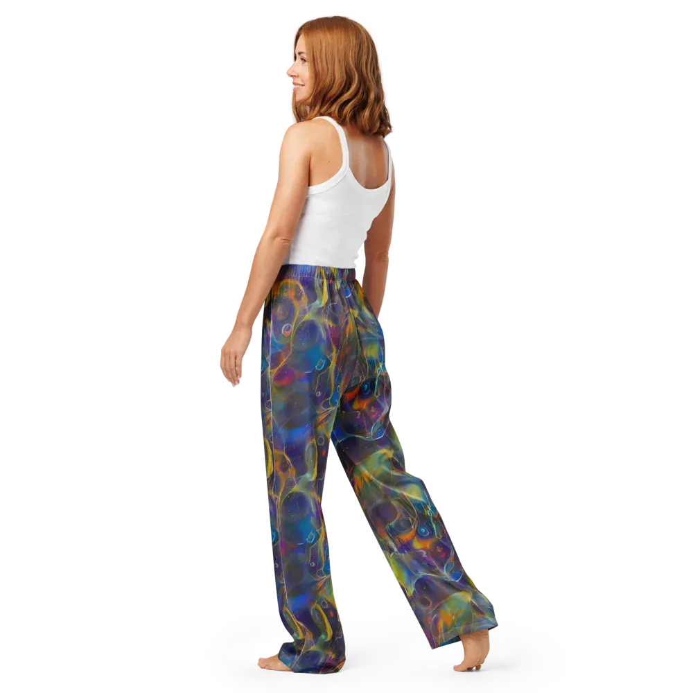Brown's Chaos on Women's Pajama Pants — Back
