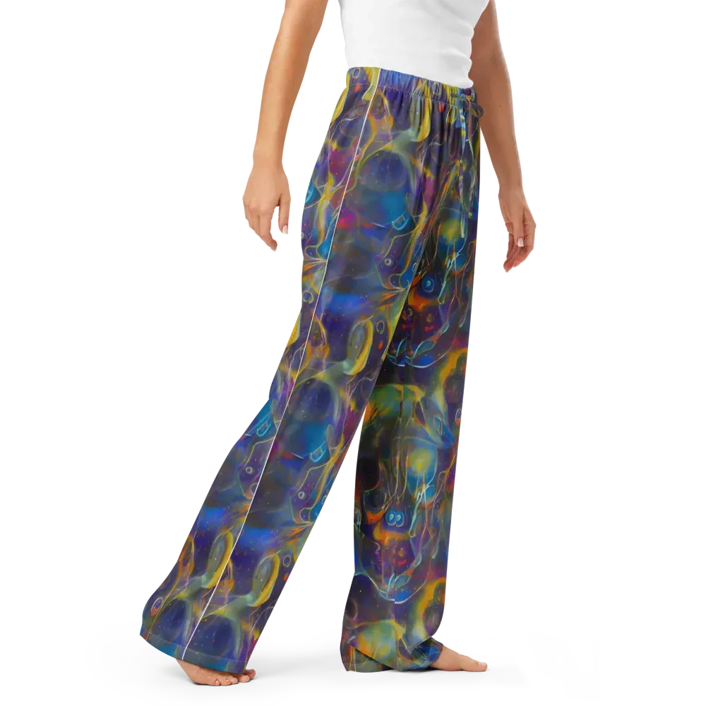 Brown's Chaos on Women's Pajama Pants — Right Front