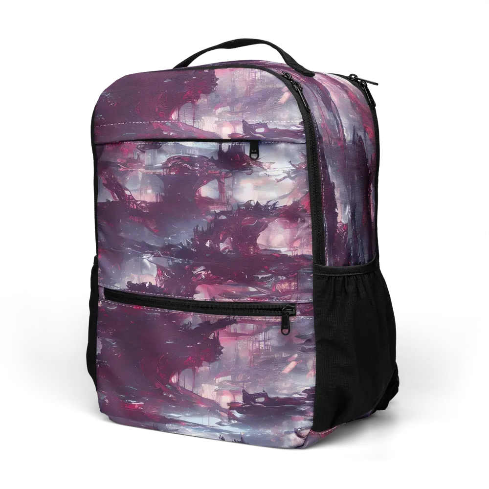 Twilight Fortresses on Utility Backpack — Left Front