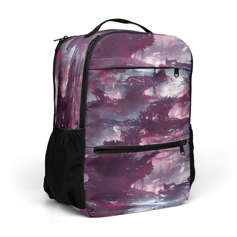 Twilight Fortresses on Utility Backpack — Right Front