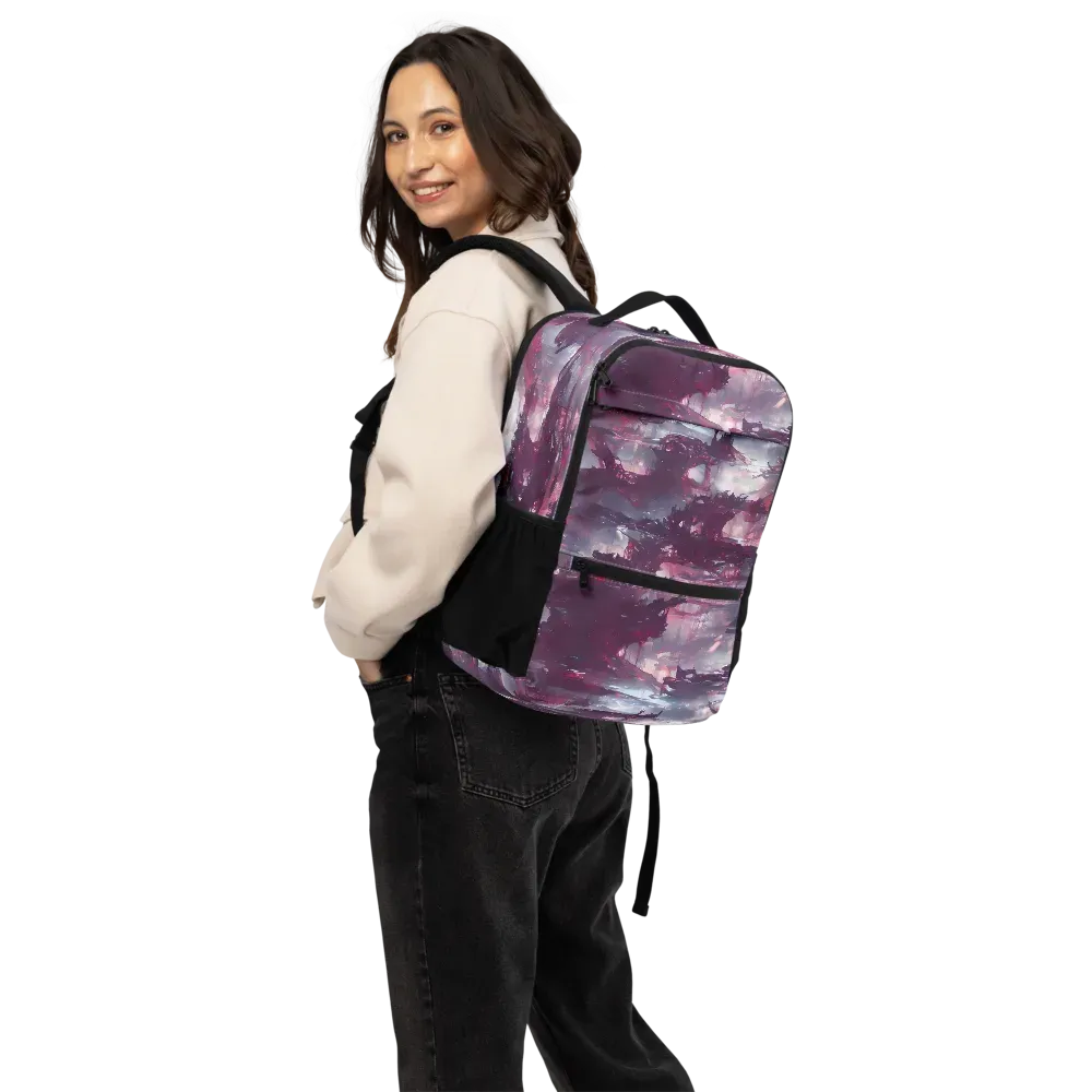 Twilight Fortresses on Utility Backpack — Back