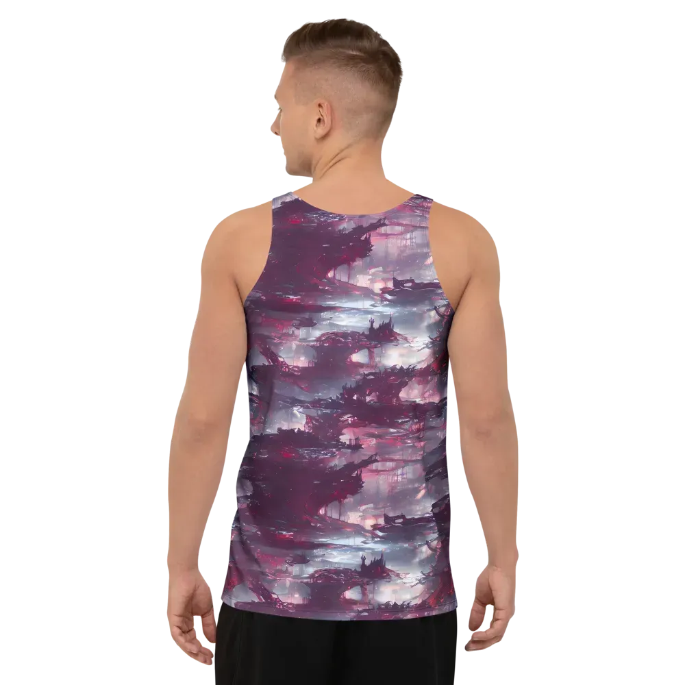 Twilight Fortresses on Men's Tank Top — Back