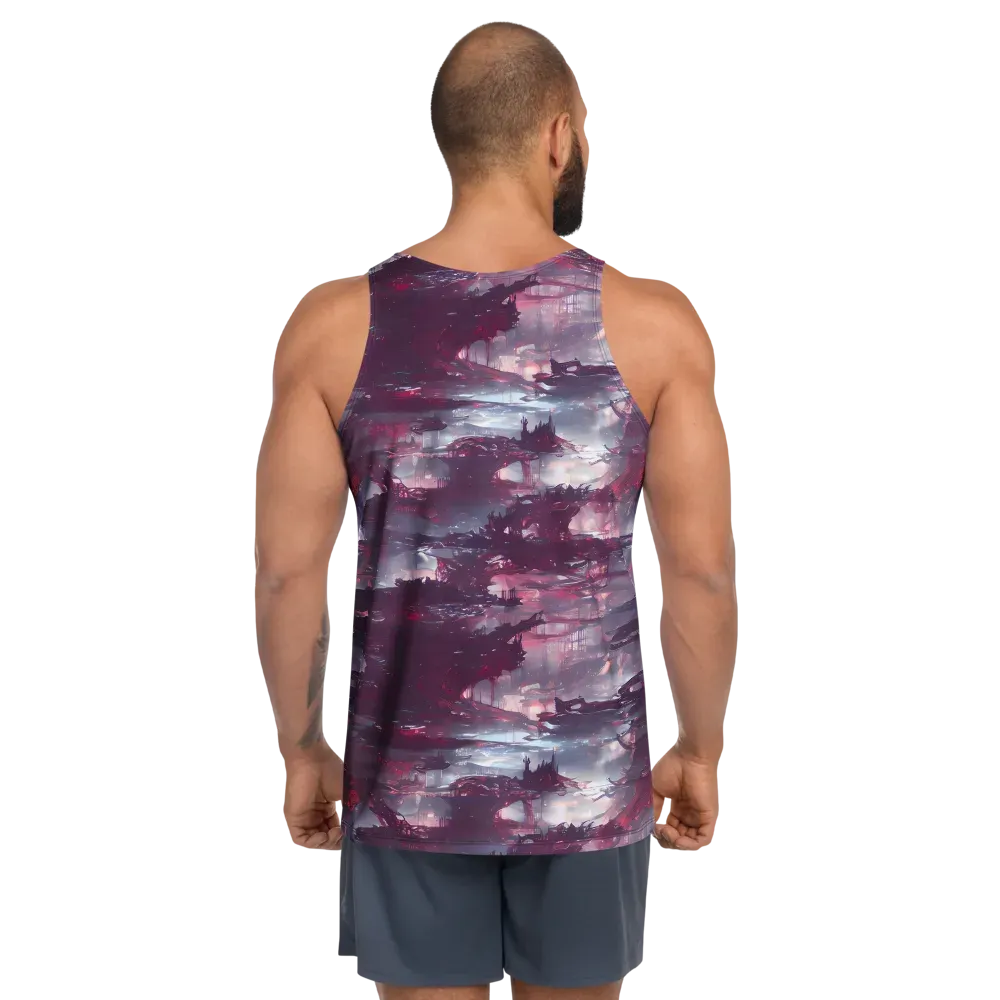 Twilight Fortresses on Men's Tank Top — Back