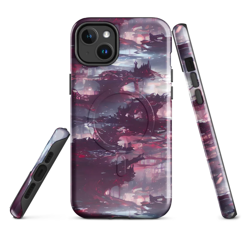Twilight Fortresses on MagSafe Tough Case for iPhone® — Front