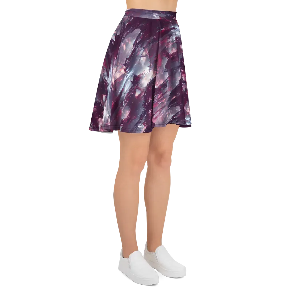 Twilight Fortresses on Skater Skirt — Right