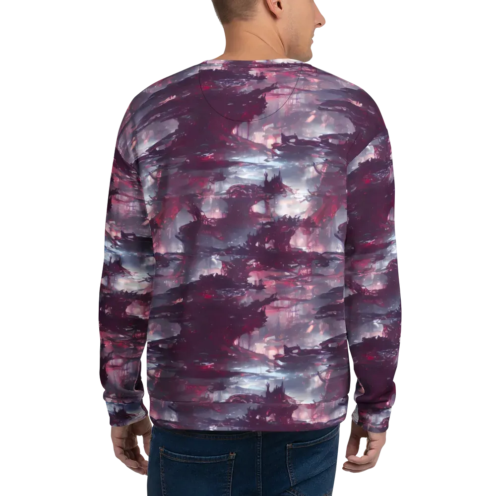 Twilight Fortresses on Sweatshirt — Back