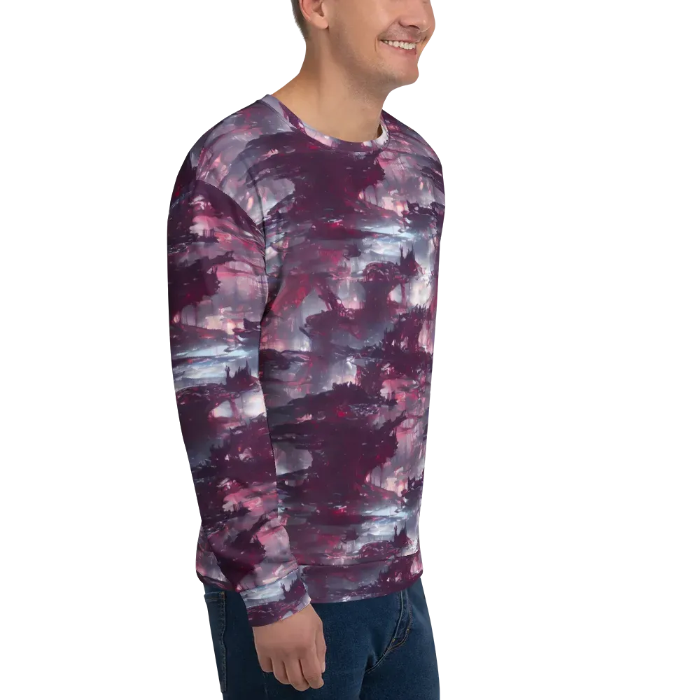 Twilight Fortresses on Sweatshirt — Right Front