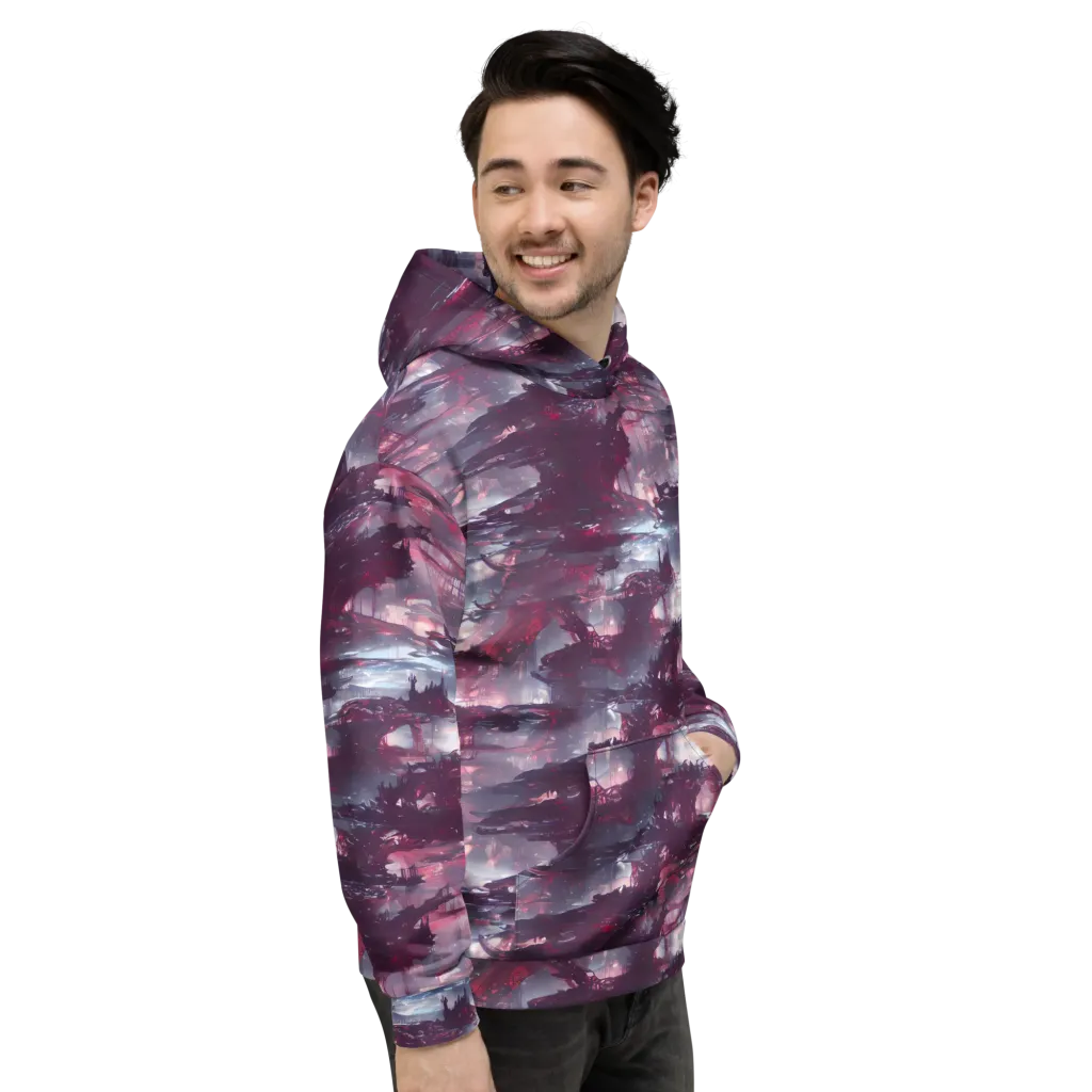 Twilight Fortresses on Hoodie — Right