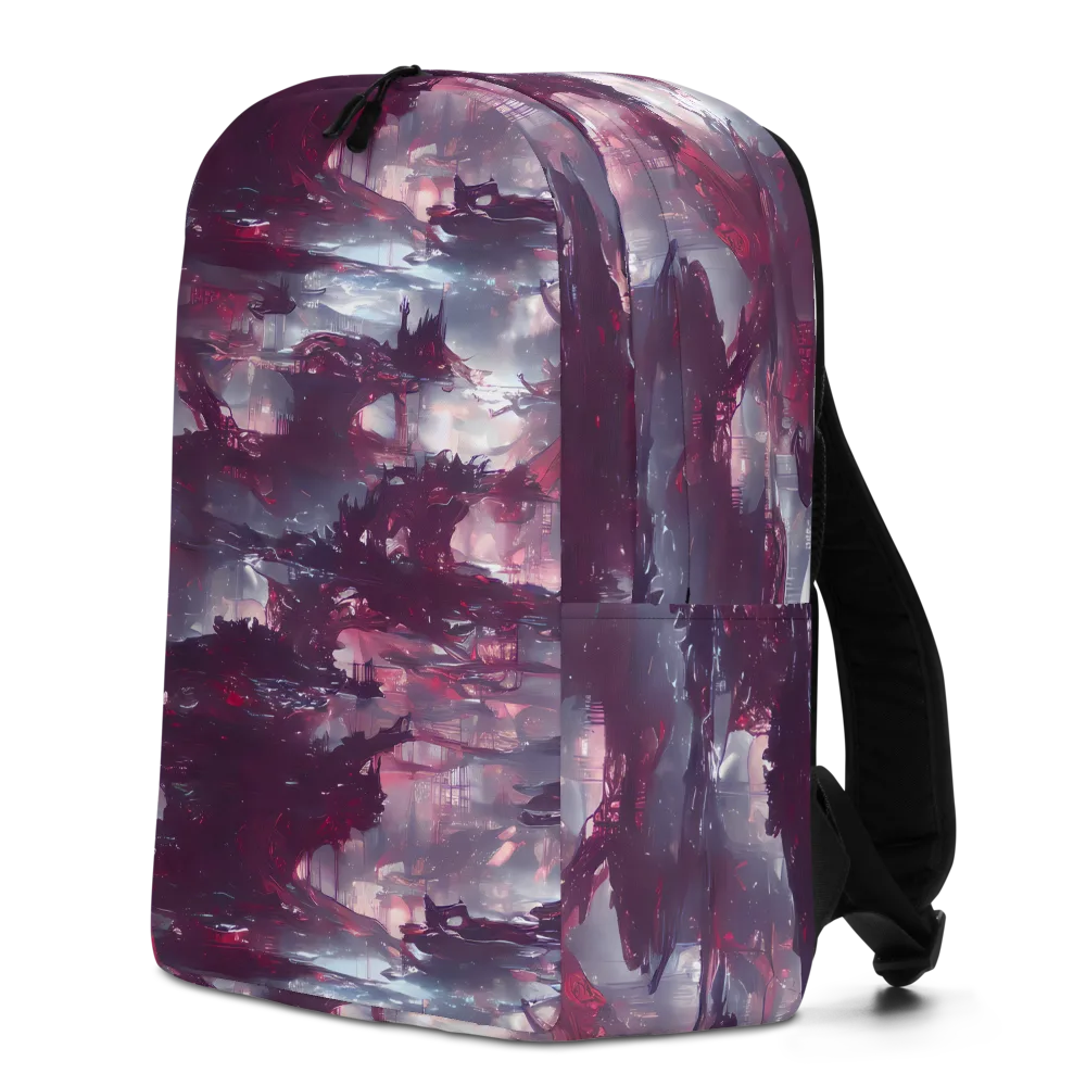 Twilight Fortresses on Minimalist Backpack — Left