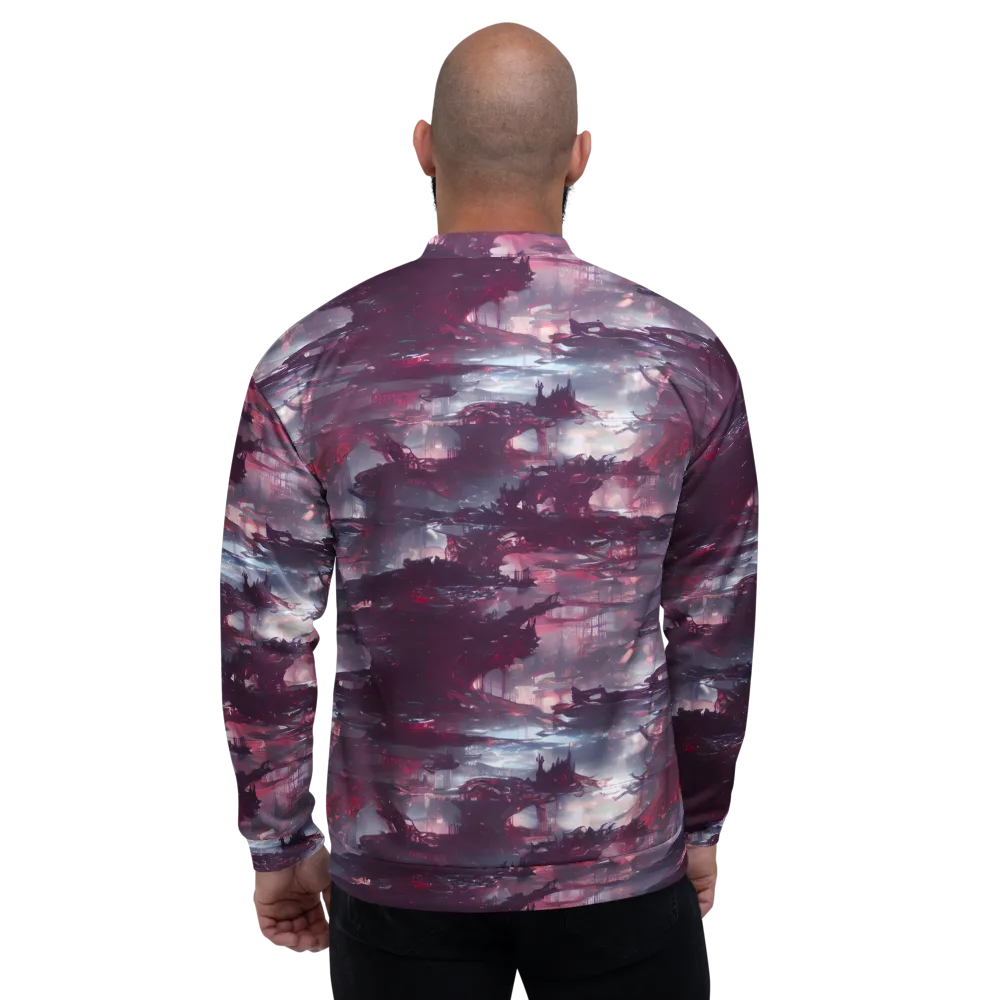 Twilight Fortresses on Bomber Jacket — Back