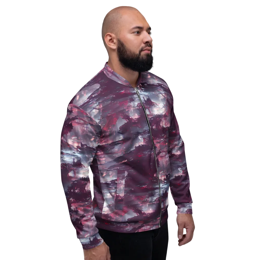 Twilight Fortresses on Bomber Jacket — Right