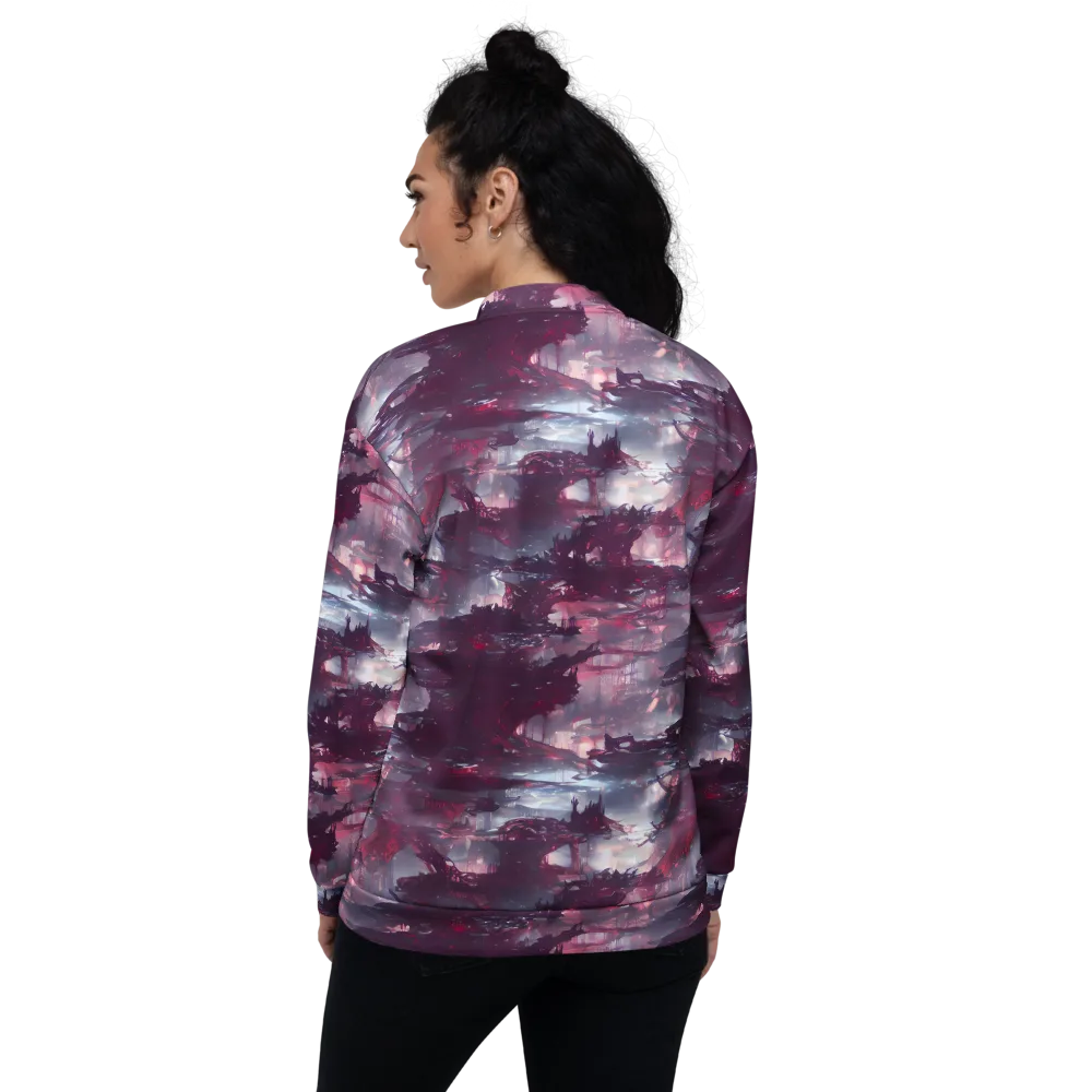 Twilight Fortresses on Bomber Jacket — Back