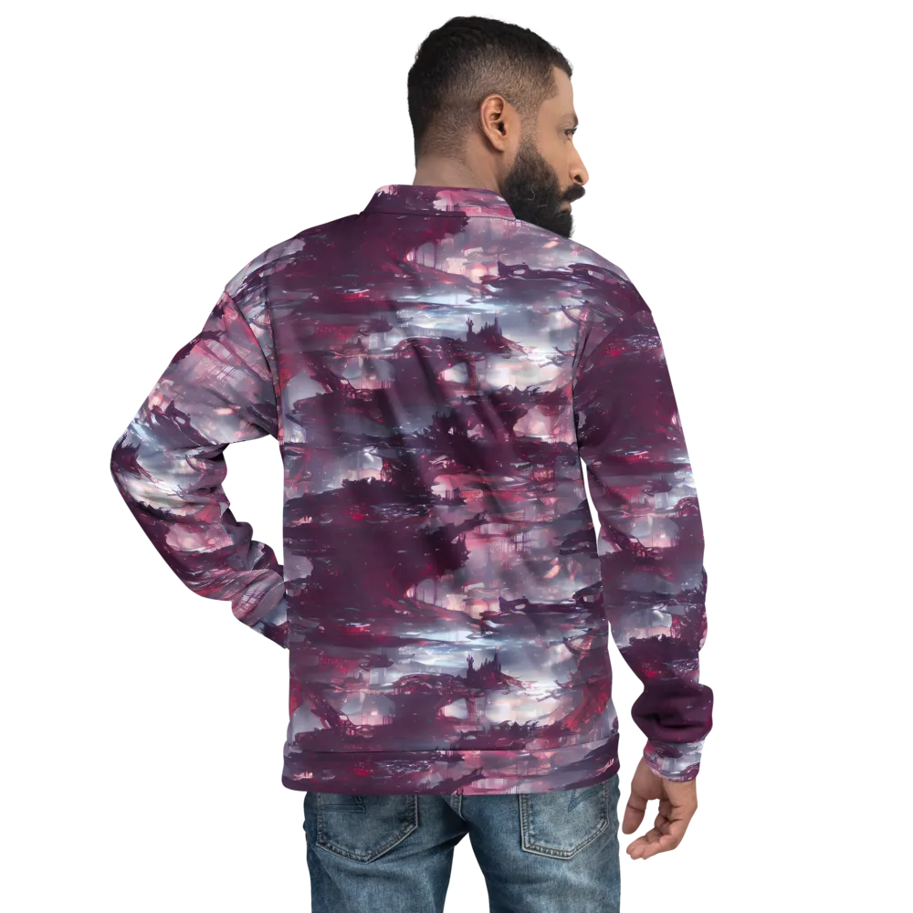Twilight Fortresses on Bomber Jacket — Back