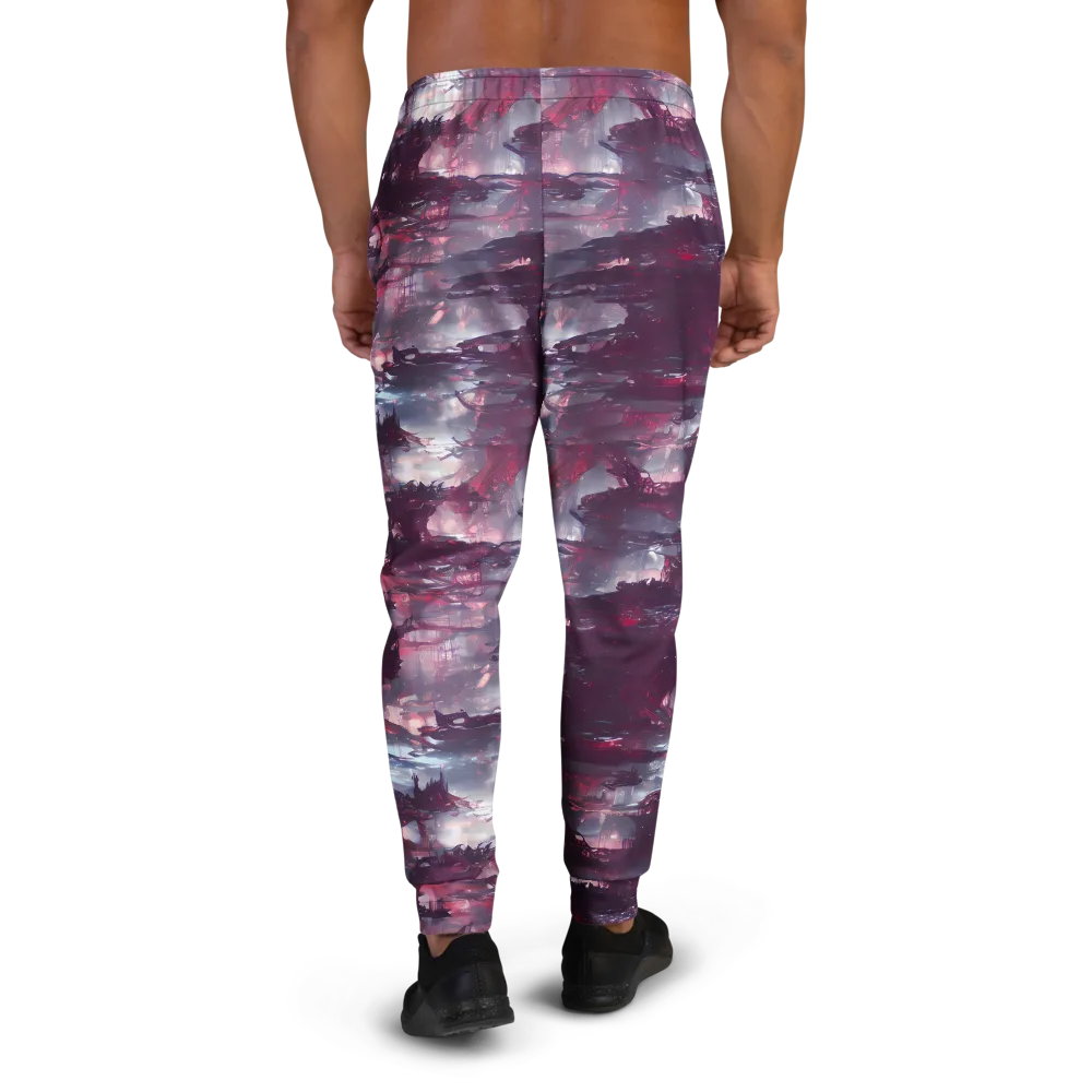Twilight Fortresses on Men's Joggers — Back