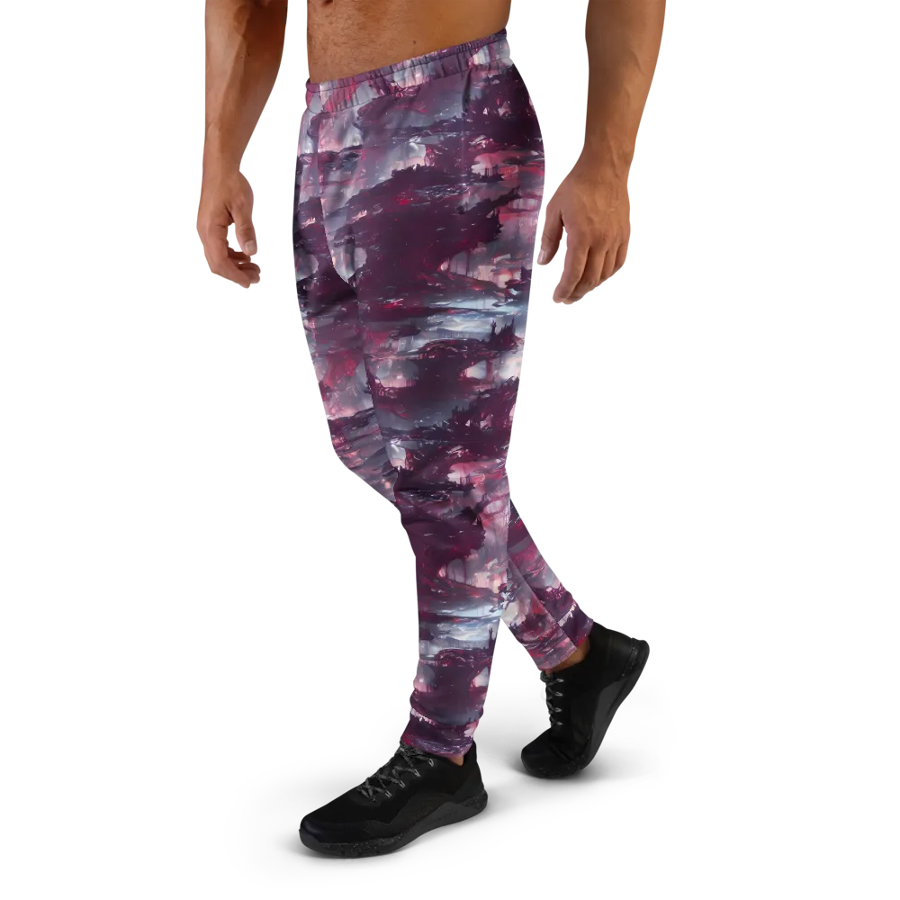 Twilight Fortresses on Men's Joggers — Left