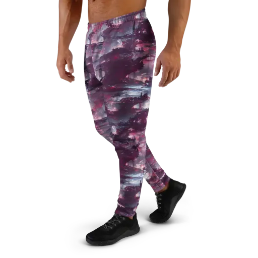 Twilight Fortresses on a Men's Joggers