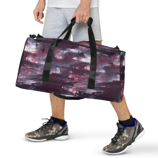 Twilight Fortresses on a Duffle Bag