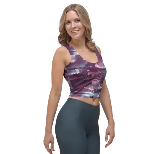 Twilight Fortresses on a Crop Top