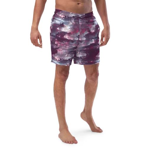 Twilight Fortresses on a Swim Trunks