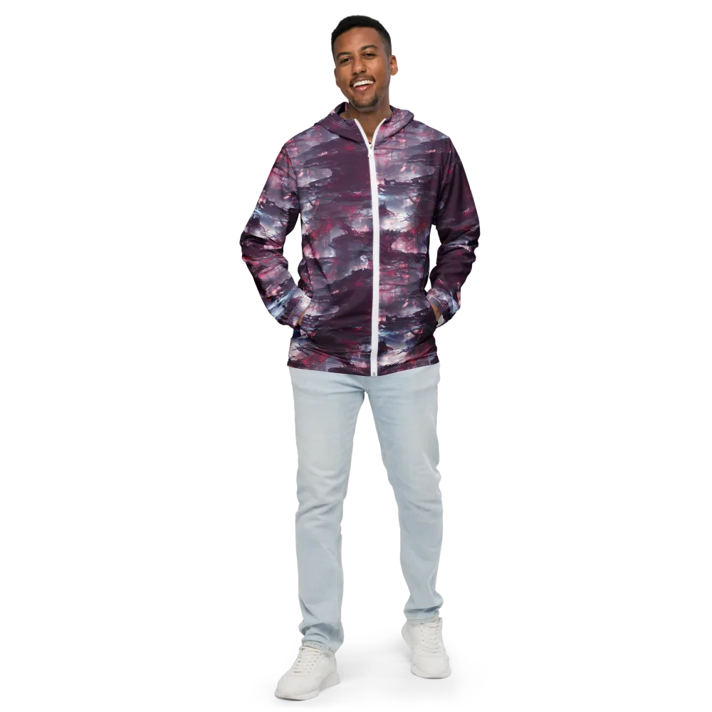 Twilight Fortresses on Men's Windbreaker — Front