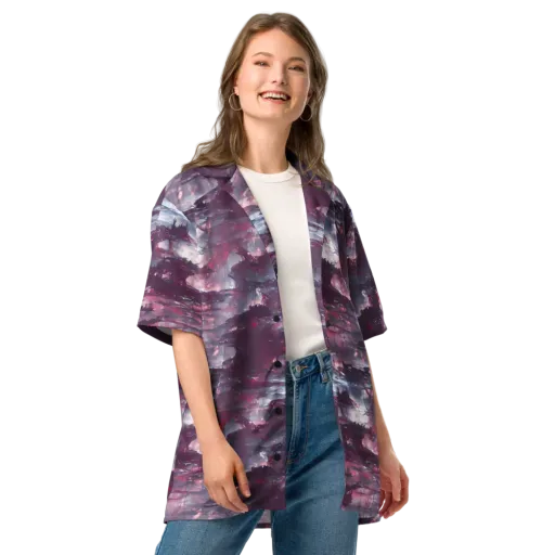 Twilight Fortresses on a Button Shirt