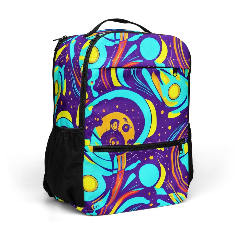 Blasted Bazaar on Utility Backpack — Right Front