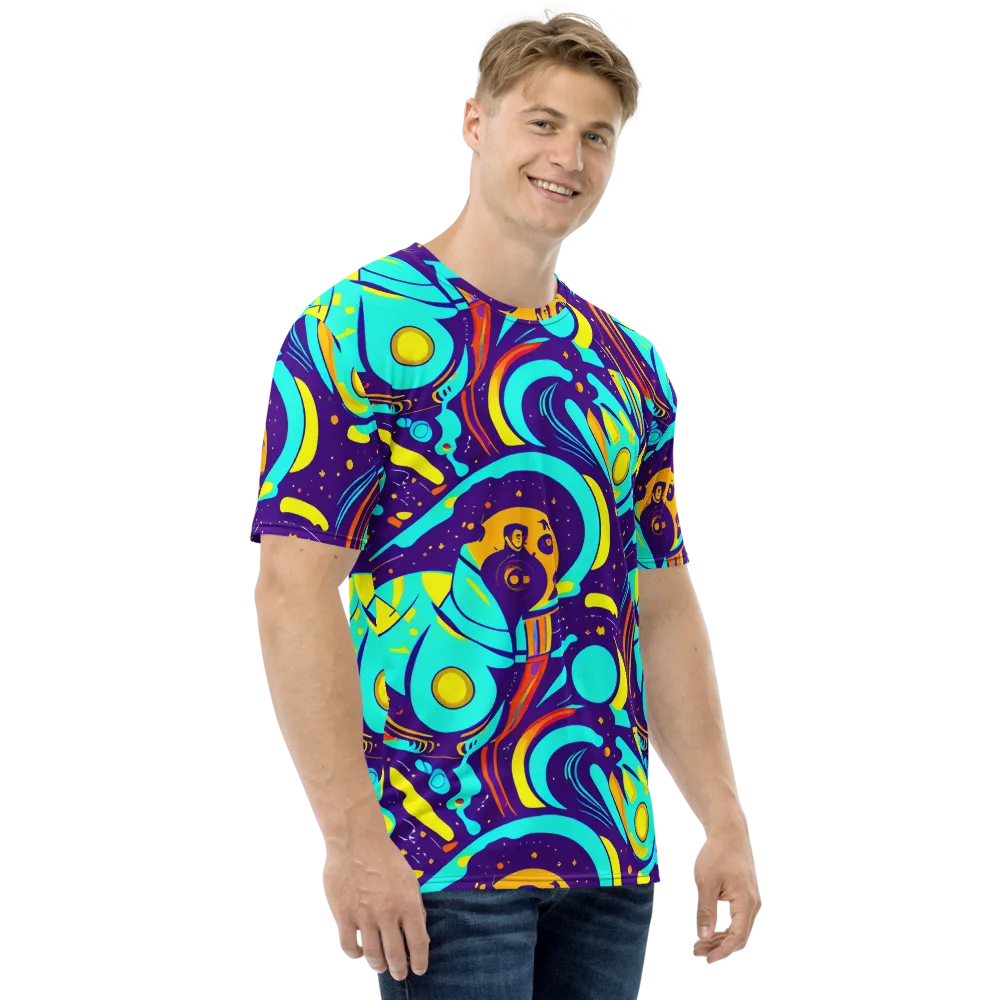Blasted Bazaar on Men's Crew Neck T-Shirt — Right