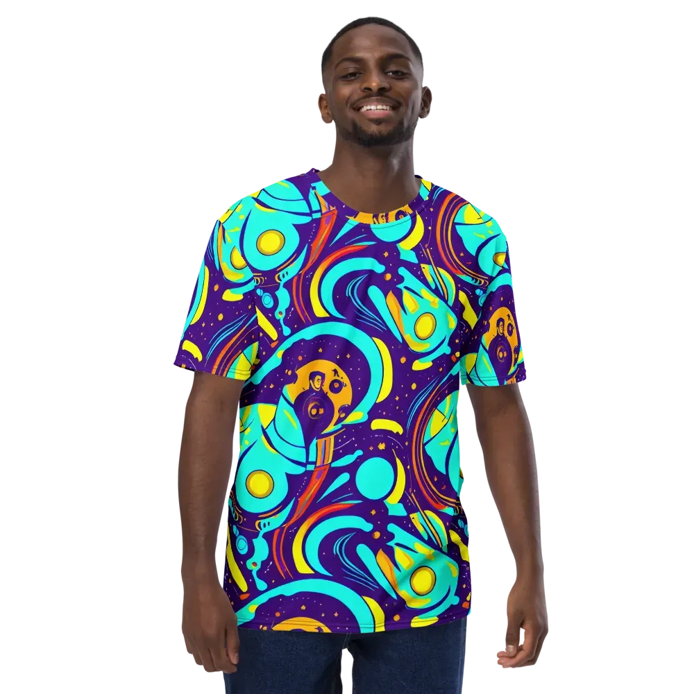Blasted Bazaar on Men's Crew Neck T-Shirt — Front