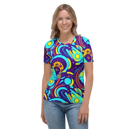 Blasted Bazaar on a Women's Crew Neck T-Shirt