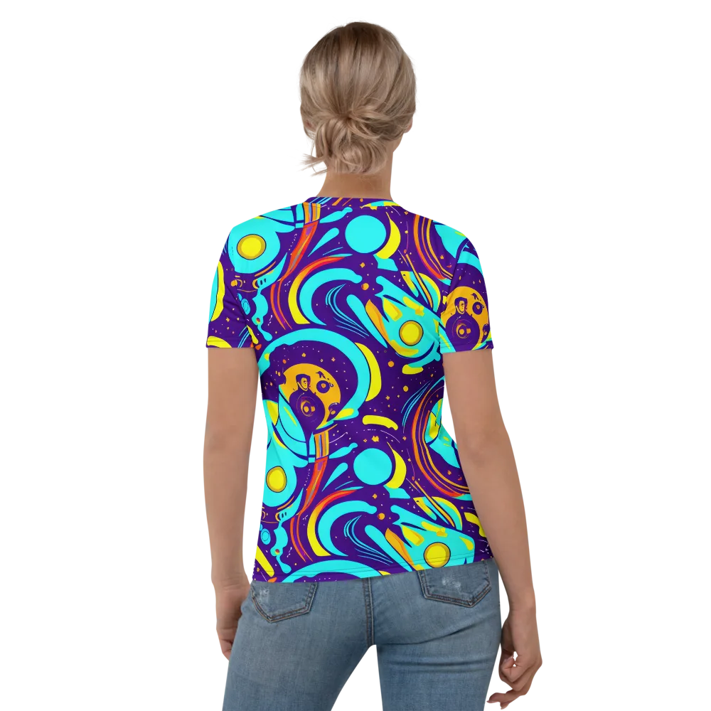 Blasted Bazaar on Women's Crew Neck T-Shirt — Back
