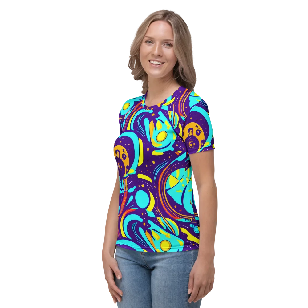 Blasted Bazaar on Women's Crew Neck T-Shirt — Left
