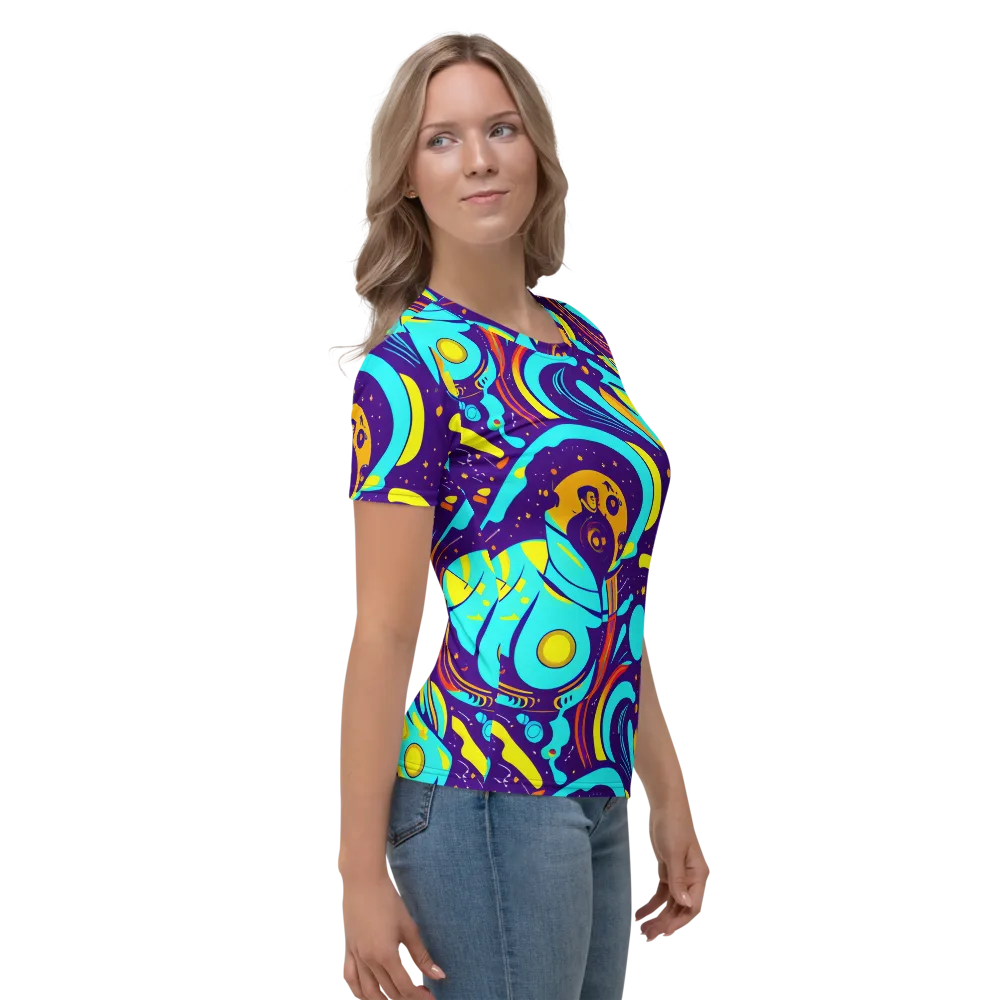 Blasted Bazaar on Women's Crew Neck T-Shirt — Right