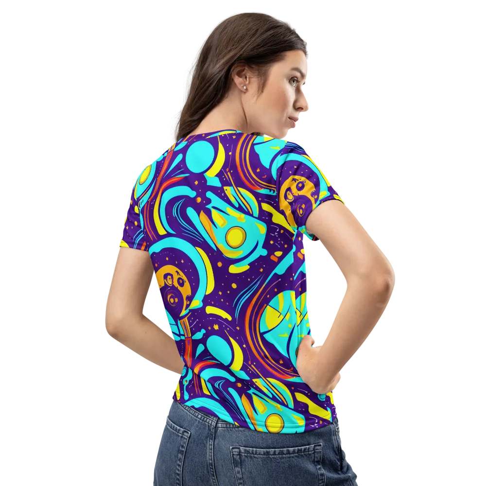 Blasted Bazaar on Women's Crew Neck T-Shirt — Back